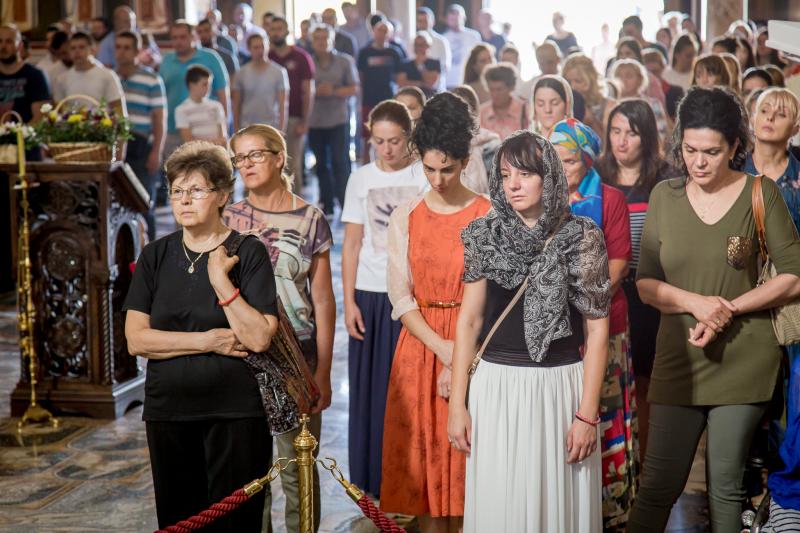 У Недјељу седамнаесту по Педесетници одслужена Лиургија у Саборном храму у Подгорици