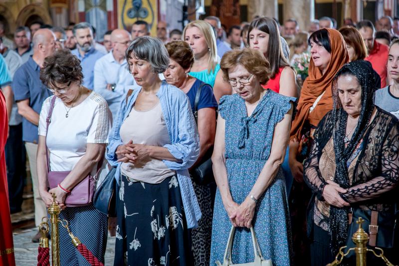 Петровдан молитвено прослављен у подгоричком Саборном храму  
