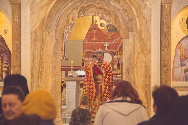 На Велики Четвртак одслужена Литургија у подгоричком Саборном храму