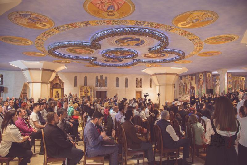 Васкршњи концерт подгоричког Црквеног хора Свети апостол Марко одржан у крипти Саборног храма