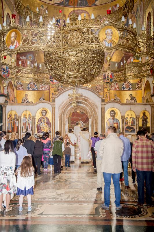 На Ђурђевдан одслужена Света Литургија у Саборном храму у Подгорици