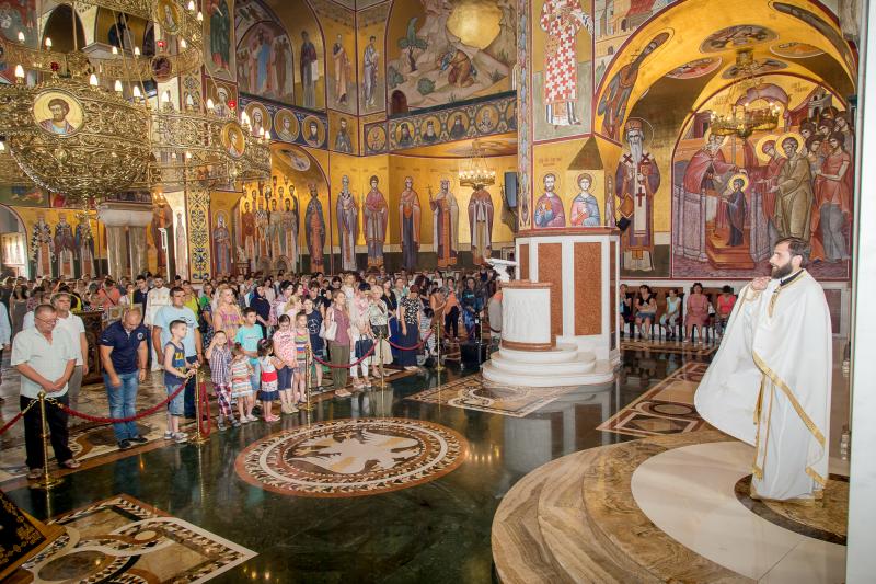 У четврту недјељу по Педесетници, 02. јула 2017. године, одслужена је Света Литургија у Саборном храму у Подгорици