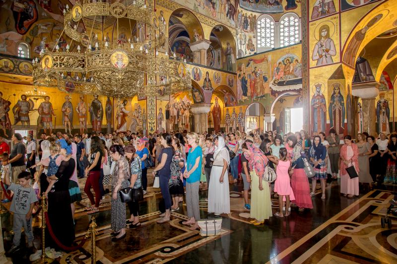У пету недјељу по Педесетници, 09. јула 2017. године, одслужена је Света Литургија у Саборном храму у Подгорици