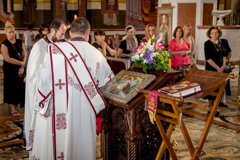 Празник Свете великомученице Марине молитвено је прослављен у Саборном храму у Подгорици