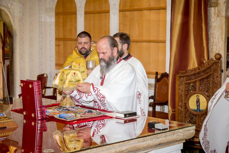У Девету седмицу по Педесетници одслужена је Литургија у Саборном храму у Подгорици