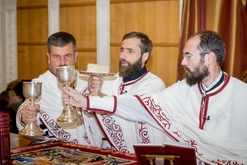 У недјељу 24. септембра 2017. године одслужена је Литургија у Саборном храму у Подгорици
