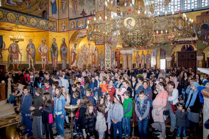 У 21. седмицу по Педесетници одслужена Света Литургија у Саборном храму у Подгорици