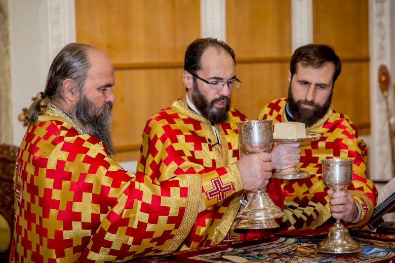 У 27. седмицу по Педесетници одслужена Света Литургија у Саборном храму у Подгорици