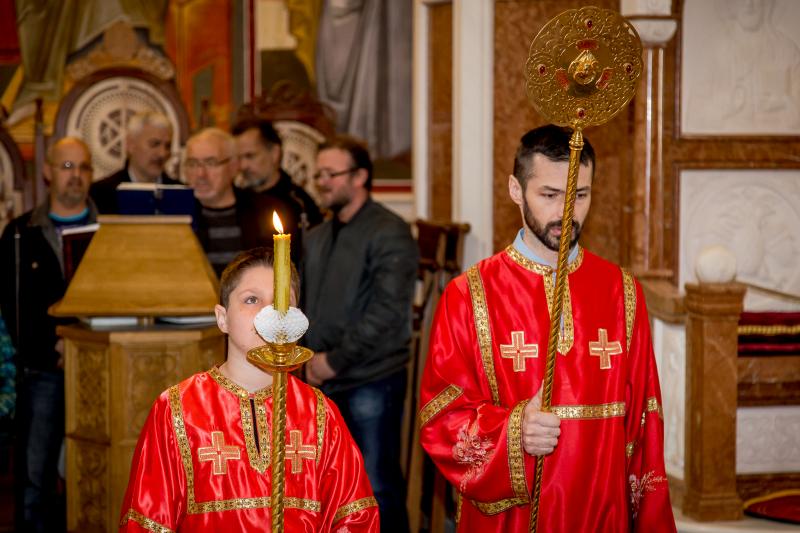 На Велики Четвртак одслужена Света Литургија у Саборном храму у Подгорици 