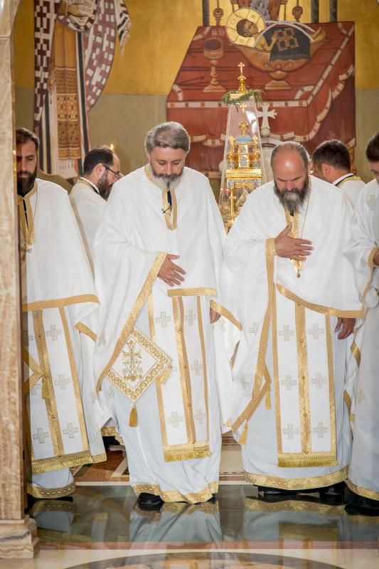 Празник апостола Вартоломеја и Варнаве молитвено прослављен у Саборном храму у Подгорици