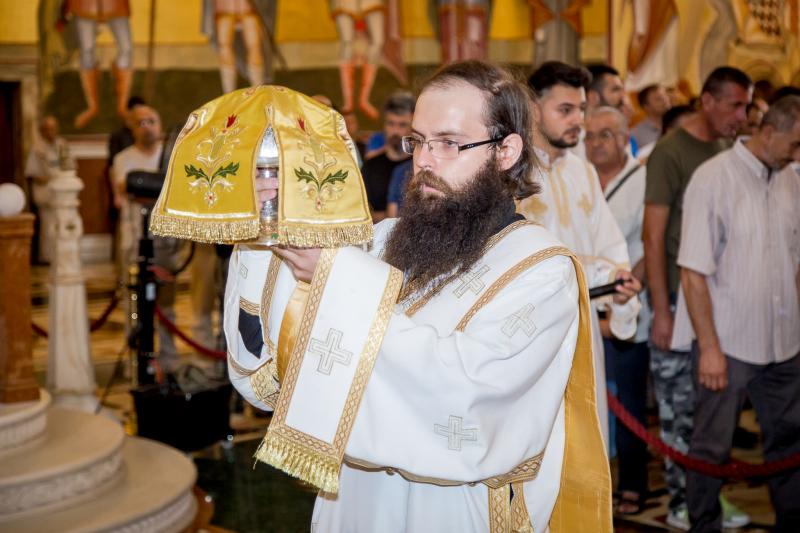 Празник преподобномученице Февроније свечано прослављен у Саборном храму Васкрсења Христовог у Подгорици