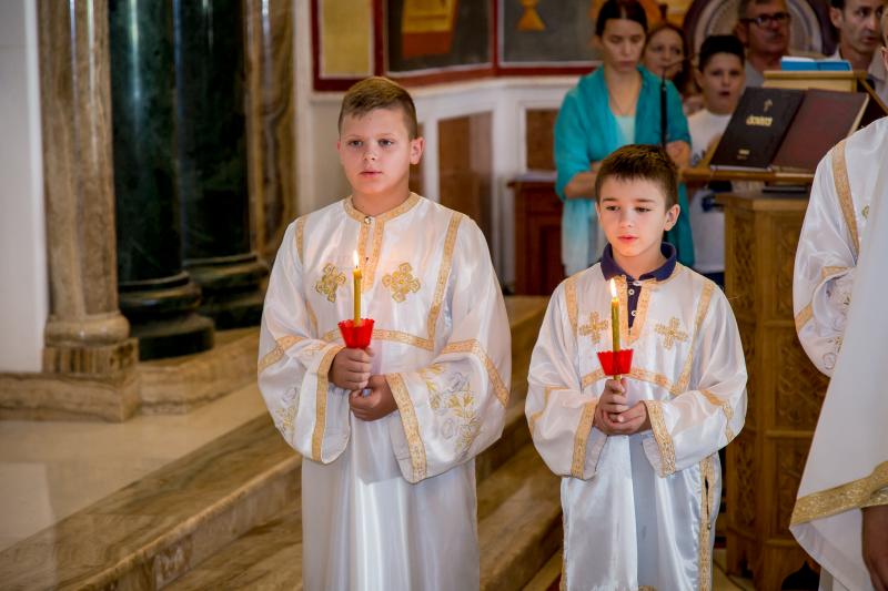 Петровдан молитвено прослављен у подгоричком Саборном храму