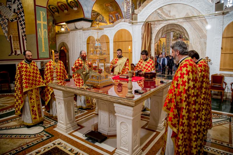 На Благовијести одслужена Литургија у Саборном храму у Подгорици