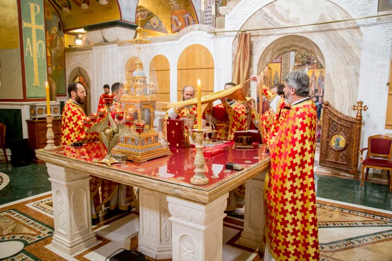 На Благовијести одслужена Литургија у Саборном храму у Подгорици