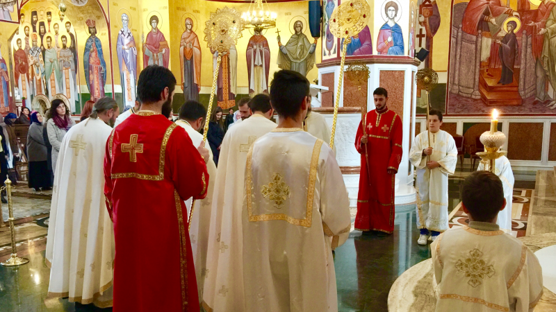 На Лучиндан - 31. октобра - одслужена Света Литургија у Саборном храму Христовог Васкрсења у Подгорици