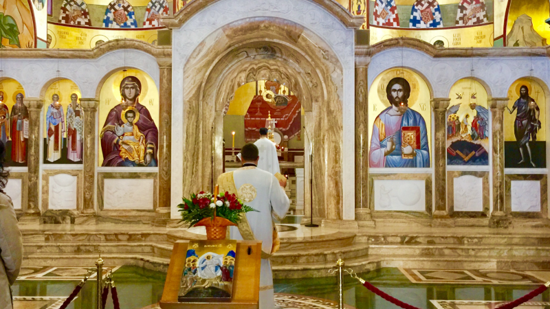 На Лучиндан - 31. октобра - одслужена Света Литургија у Саборном храму Христовог Васкрсења у Подгорици