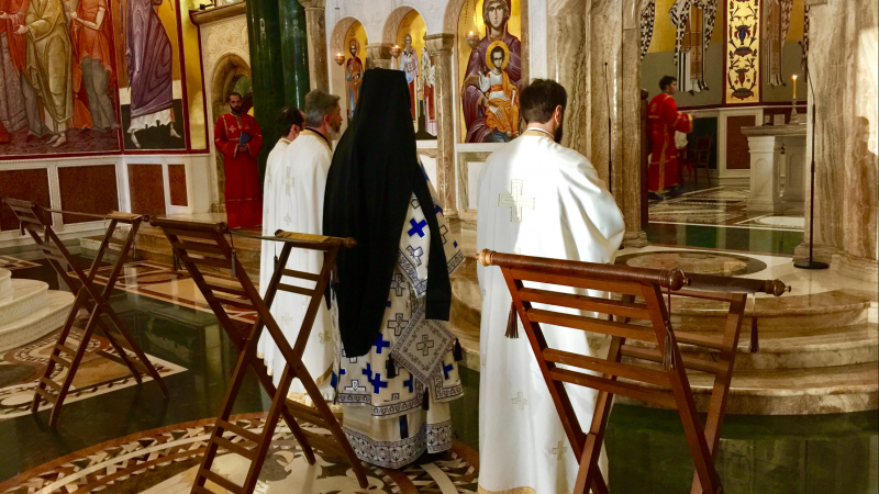 Његово Преосвештенство Епископ диоклијски Кирило одслужио је Јаковљеву Литургију у Саборном храму Христовог Васкрсења у Подгорици