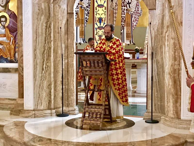 У недјељу 13. новембра 2016. године одслужена Света Литургија у Саборном храму у Подгорици