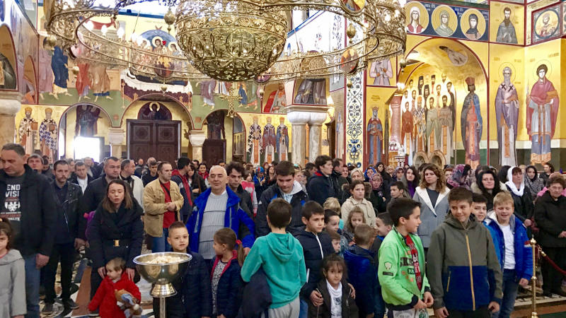 У недјељу 22. по Духовима у Саборном храму у Подгорици одслужена Света Литургија