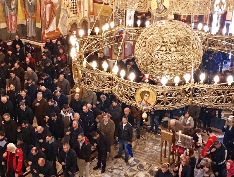 У недјељу 25. по Духовима у Саборном храму Христовог Васкрсења у Подгорици одслужена је Литургија