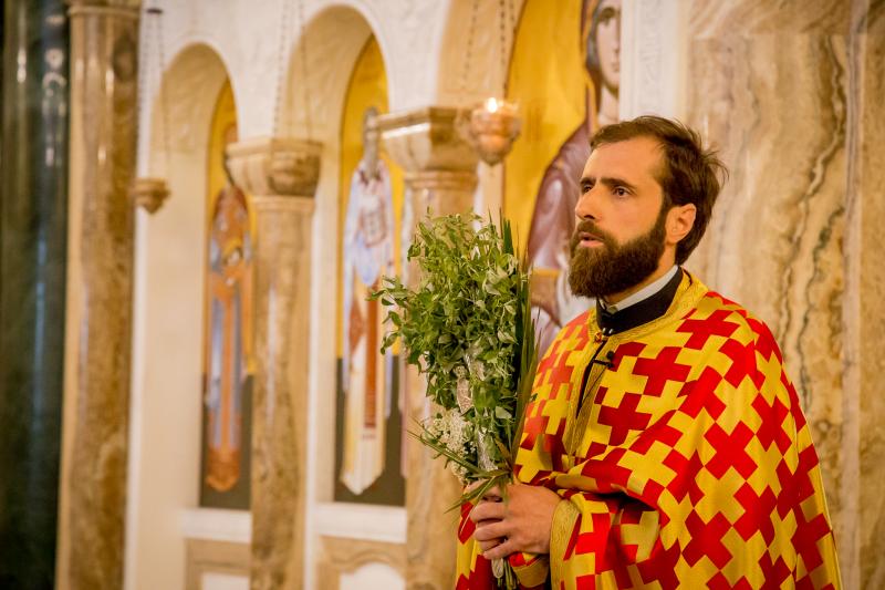 Врбица прослављена у Саборном храму Христовог Васкрсења у Подгорици