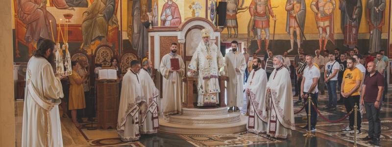 У Недјељу трећу по Педесетници у подгоричком Саборном храму богослужио Владика Кирило
