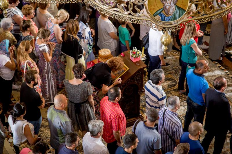 Празник Успенија Пресвете Богородице молитвено прослављен у подгоричком Саборном храму