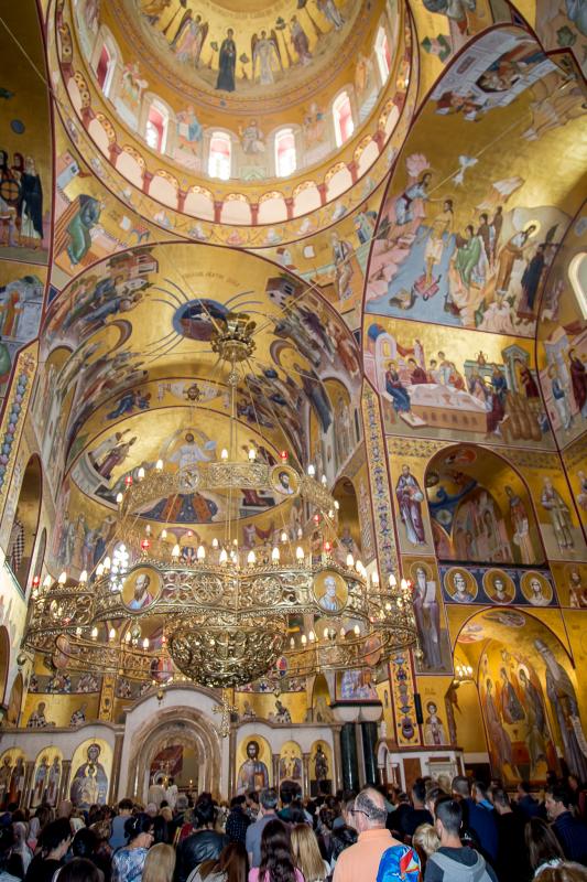 На Покров Пресвете Богородице одслужена Литургија у Саборном храму Васкрсења Христовог у Подгорици