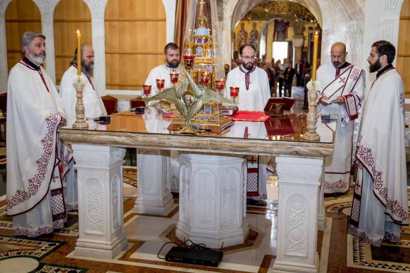 Одслужена Литургија у Саборном храму Васкрсења Христовог у Подгорици