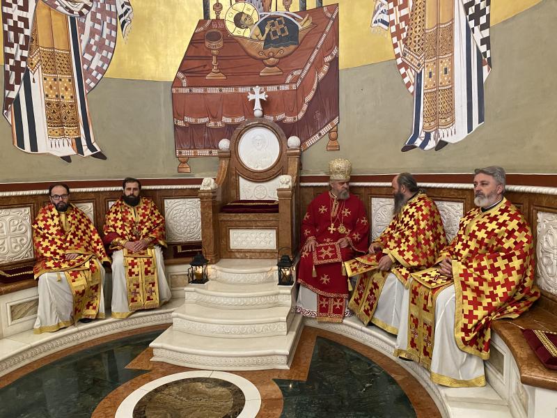 У Саборном храму богослужио Преосвећени Епископ буеносаирески и јужно централно амерички г. Кирило