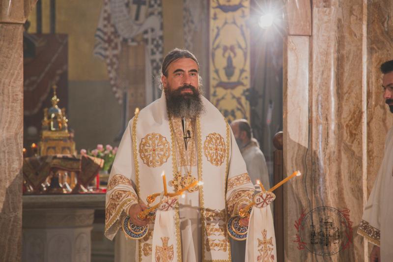Епископ Методије на Васкрс богослужио у подгоричком Храму Васкрсења
