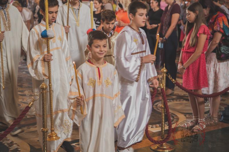 Празник Преображења торжествено прослављен у Саборном храму Христовог Васкрсења у Подгорици