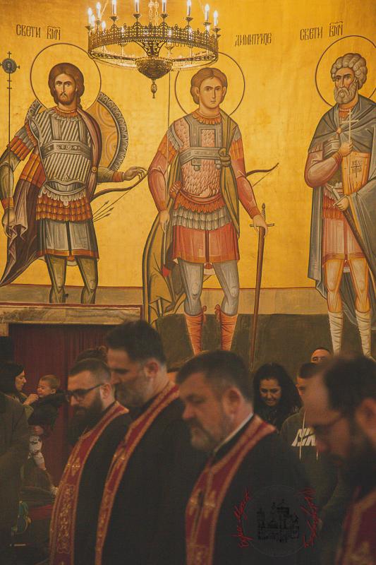 Празник Светог Великомученика Димитрија Солунског - Митровдан торжествено прослављен у подгоричком Саборном храму