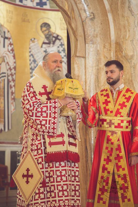 Митрополит Јоаникије на Недјељу Православља богослужио у подгоричком саборном храму (ВИДЕО)