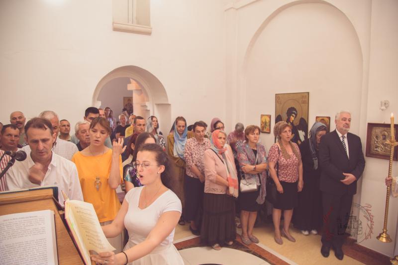 Спасовдан торжествено прослављен у цркви Вазнесења Господњег у Подгорици
