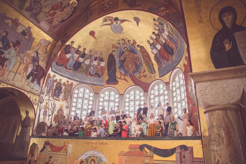 У подгоричком Саборном храму богослужио Митрополит Јоаникије, потписана свечана повеља о братимљењу хорова