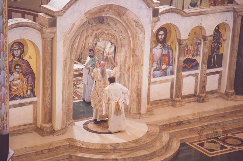 У подгоричком Саборном храму богослужио Митрополит Јоаникије, потписана свечана повеља о братимљењу хорова