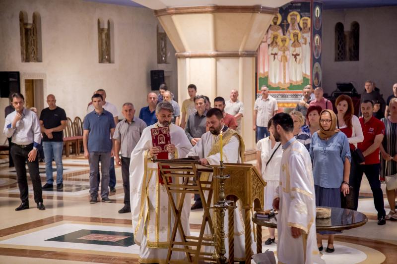 Недјеља Свих Светих и слава Крипте молитвено прослављени у Саборном храму у Подгорици 