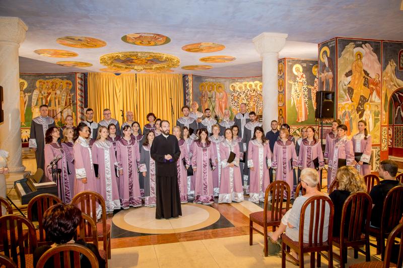 У крипти Саборног храма у Подгорици одржан заједнички концерт хорова из Подгорице и Осла - Норвешка