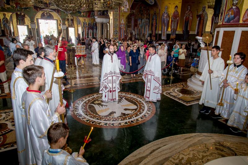 Празник Свете великомученице Марине молитвено је прослављен у Саборном храму у Подгорици