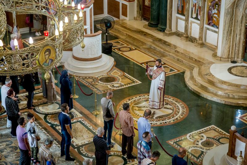 У недјељу 17. септембра одслужена је Литургија у Саборном храму у Подгорици