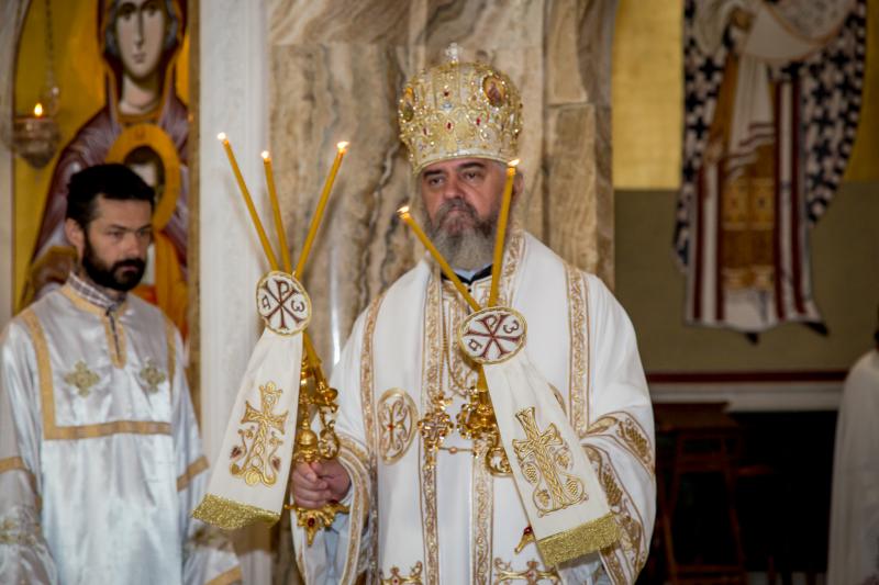 Митрополит Амфилохије и Епископ Кирило служили Литургију у подгоричком храму Христовог Васкрсења