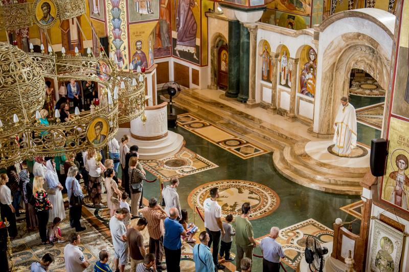 Празник апостола Вартоломеја и Варнаве молитвено прослављен у Саборном храму у Подгорици