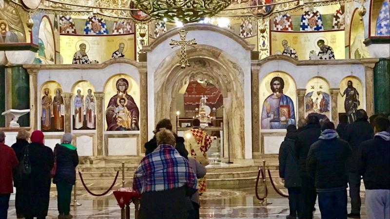 Хиландарски игуман архимандрит Методије у Саборном храму у Подгорици одслужио Свету Литургију