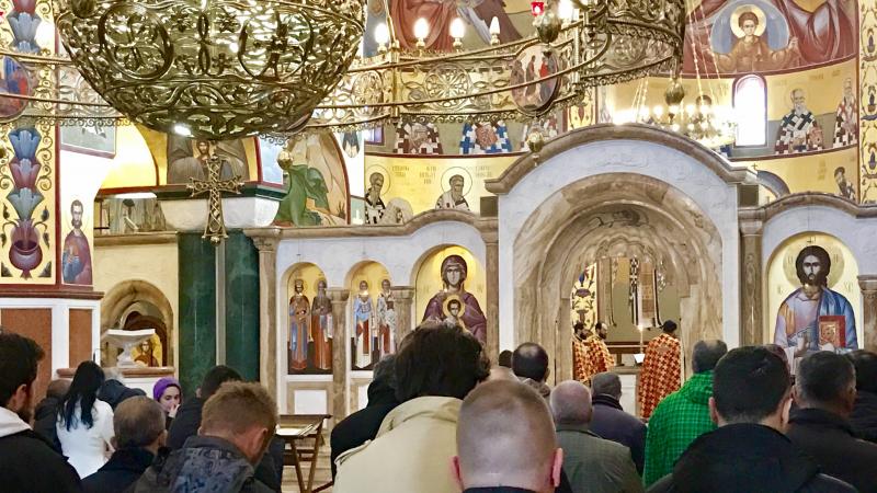 На Јовањдан ослужена Света Литургија у Саборном храму у Подгорици 
