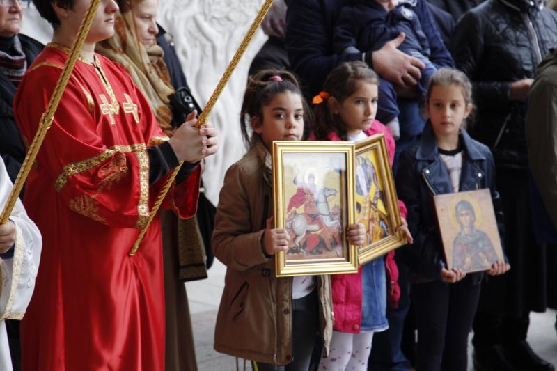 У Недјељу православља одслужена Литургија у Саборном храму Христовог Васкрсења у Подгорици